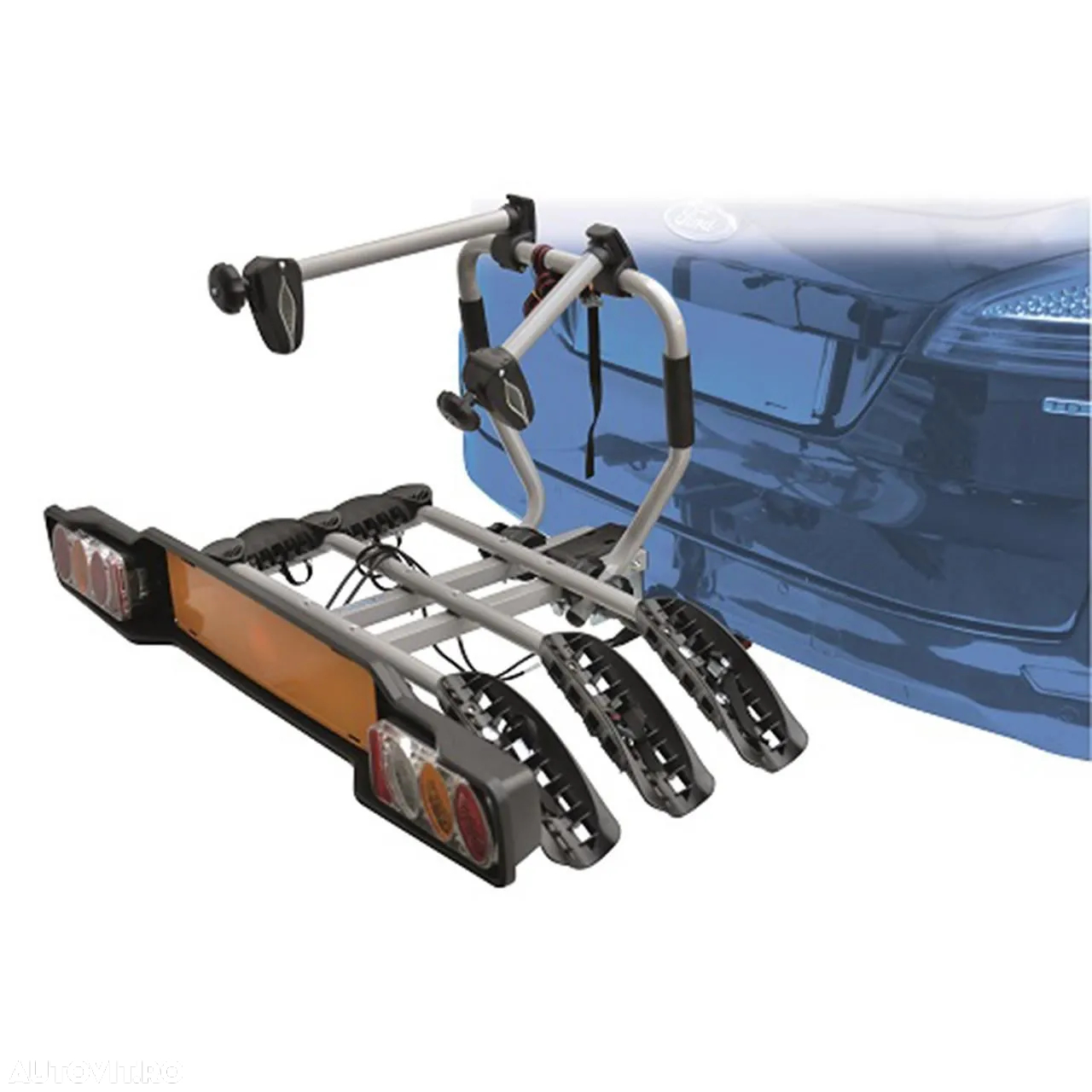 Suport 3 biciclete Peruzzo Siena Fisso 669/3 cu prindere pe carligul de remorcare,Nou_pret importator, emitem Factura & Garantie - 3