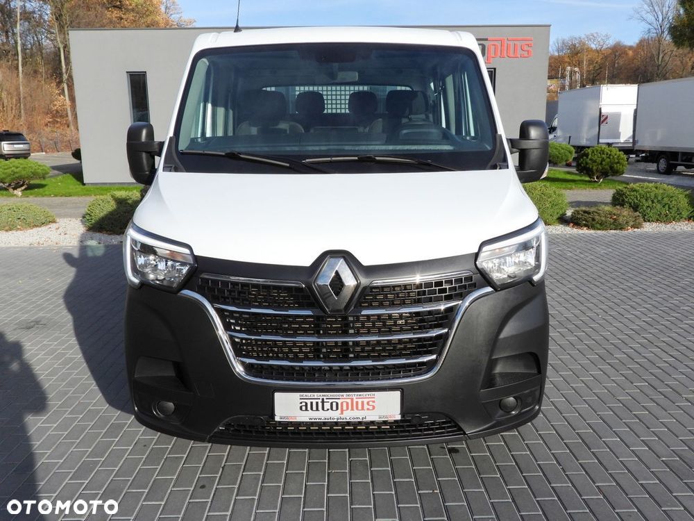 Renault MASTER WYWROTKA PODWÓJNA KABINA DOKA 6 MIEJSC TEMPOMAT LEDY KLIMATYZACJA  145KM - 6
