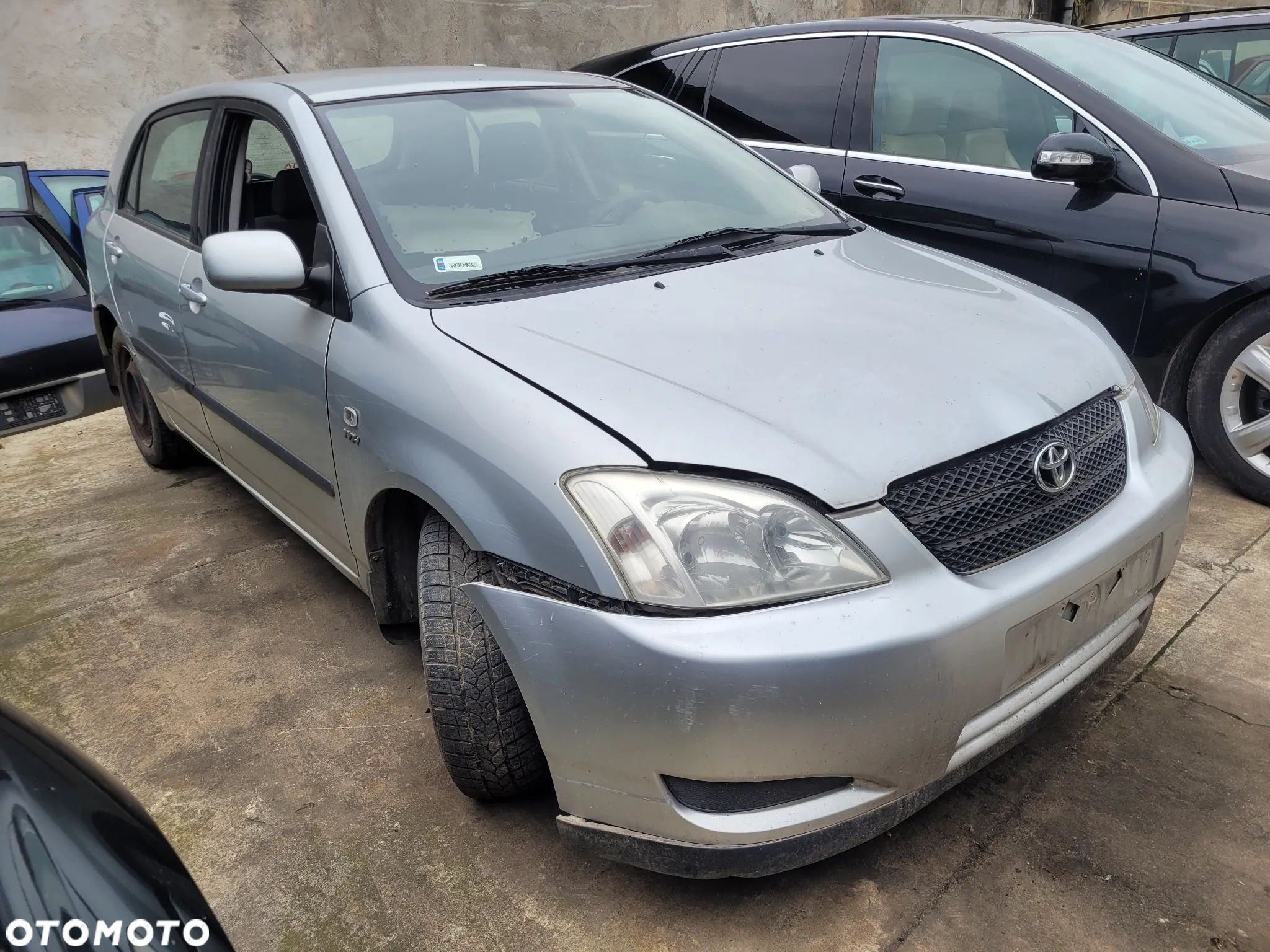 toyota corolla e12 199 maska zderzak lampa grill błotnik drzwi zbiornik paliwa szyba lusterko - 1