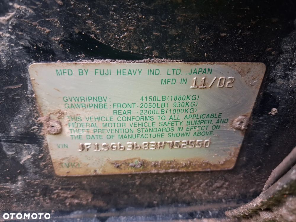 Subaru Forester 2.5 L 4x4 - 12