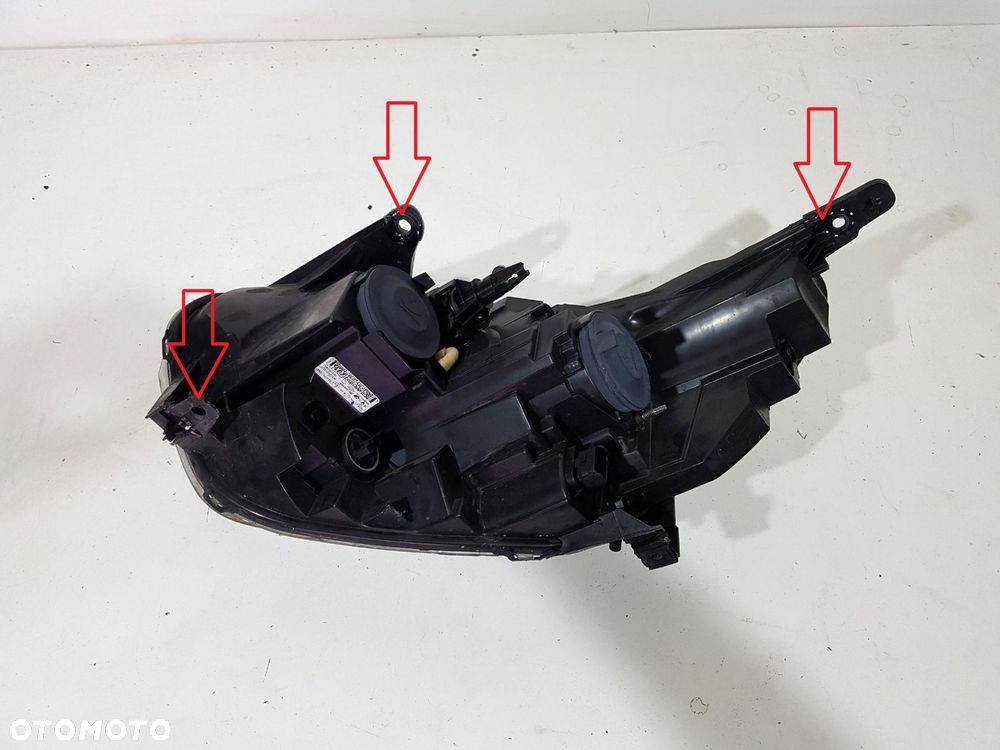 RENAULT EXPRESS 21- LAMPA PRZÓD PRZEDNIA LED PRAWA 260105660R EUROPA ORYGIN - 5