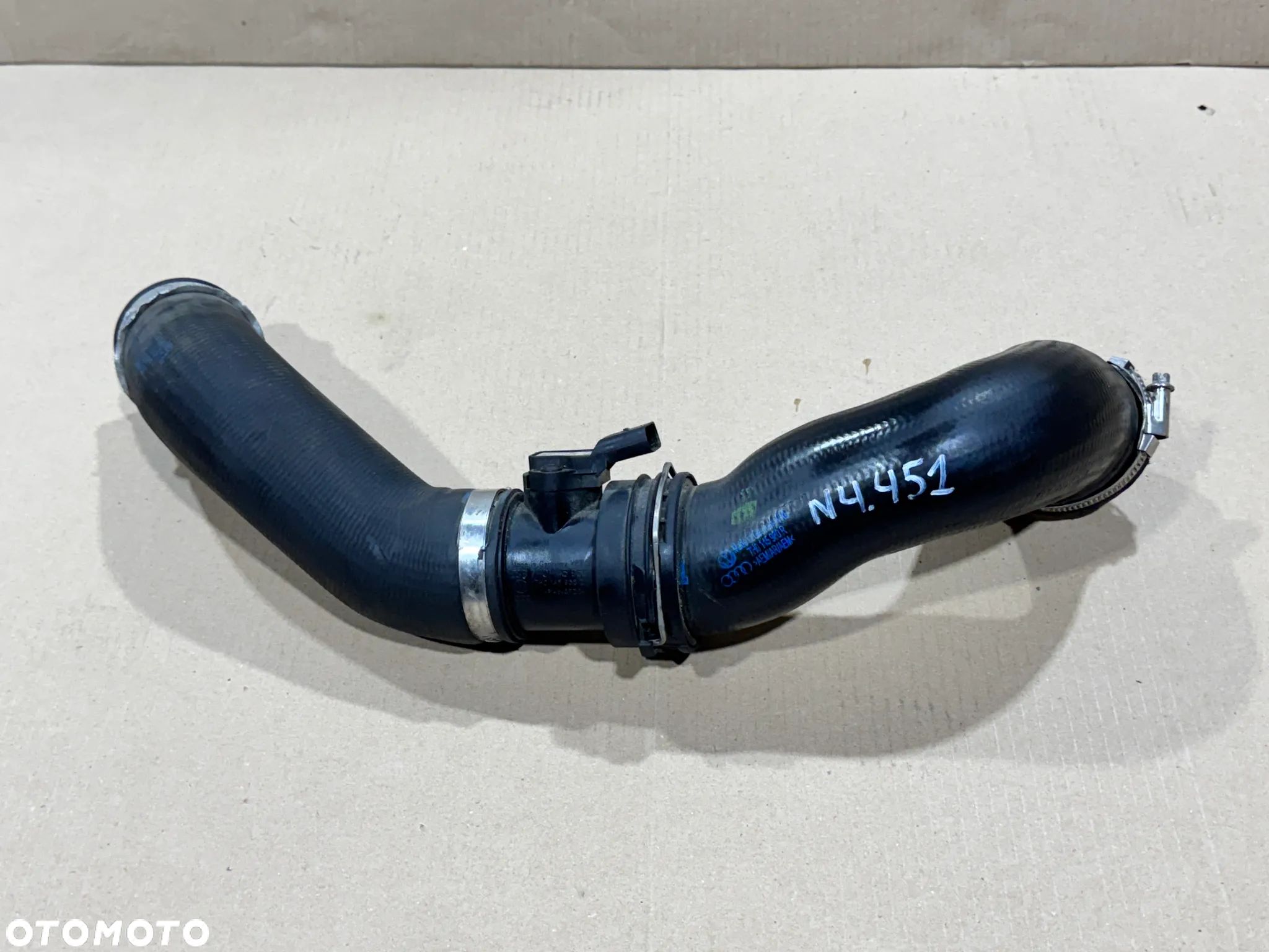 RURA PRZEWÓD INTERCOOLERA VW TRANSPORTER T5 2.5 7H0145955L 7H0145980R 7H0145941B - 1