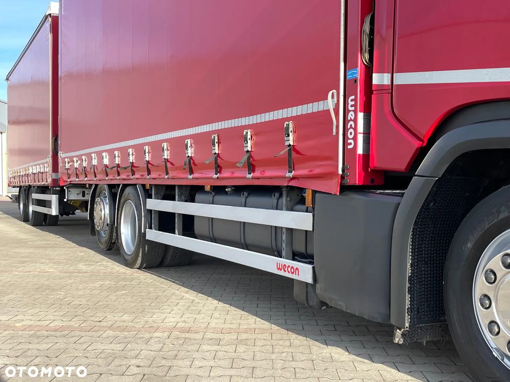 Scania R410 / ZESTAW TANDEM 120 M3 / 7,75 M + 7,75 M / SALON PL - 12