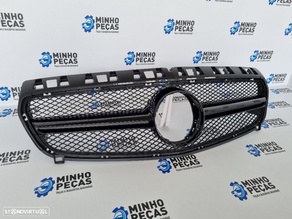 Grelha Frontal Mercedes Class A (W176) AMG Black - 3