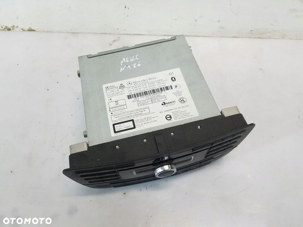 radio cd nawigacja mercedes-benz a-klasa w176 a2469000616 - 3