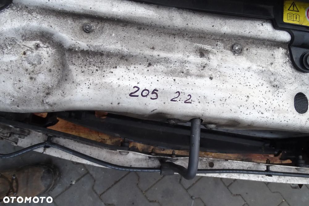 Mercedes C Klasa W205 2.2 Pas przedni chłodnice komplet - 8