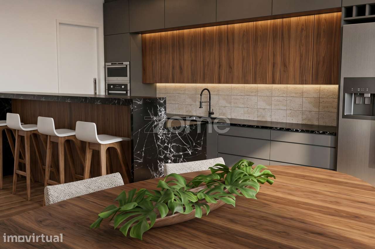 Apartamento T1 Novo na Abóboda - Grande imagem: 5/12