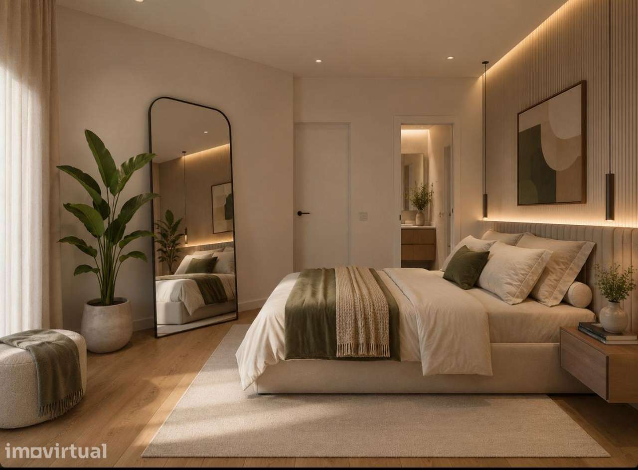 Moradia T1 Duplex em Valadares, com jardim privativo de 49m2 - Grande imagem: 5/7