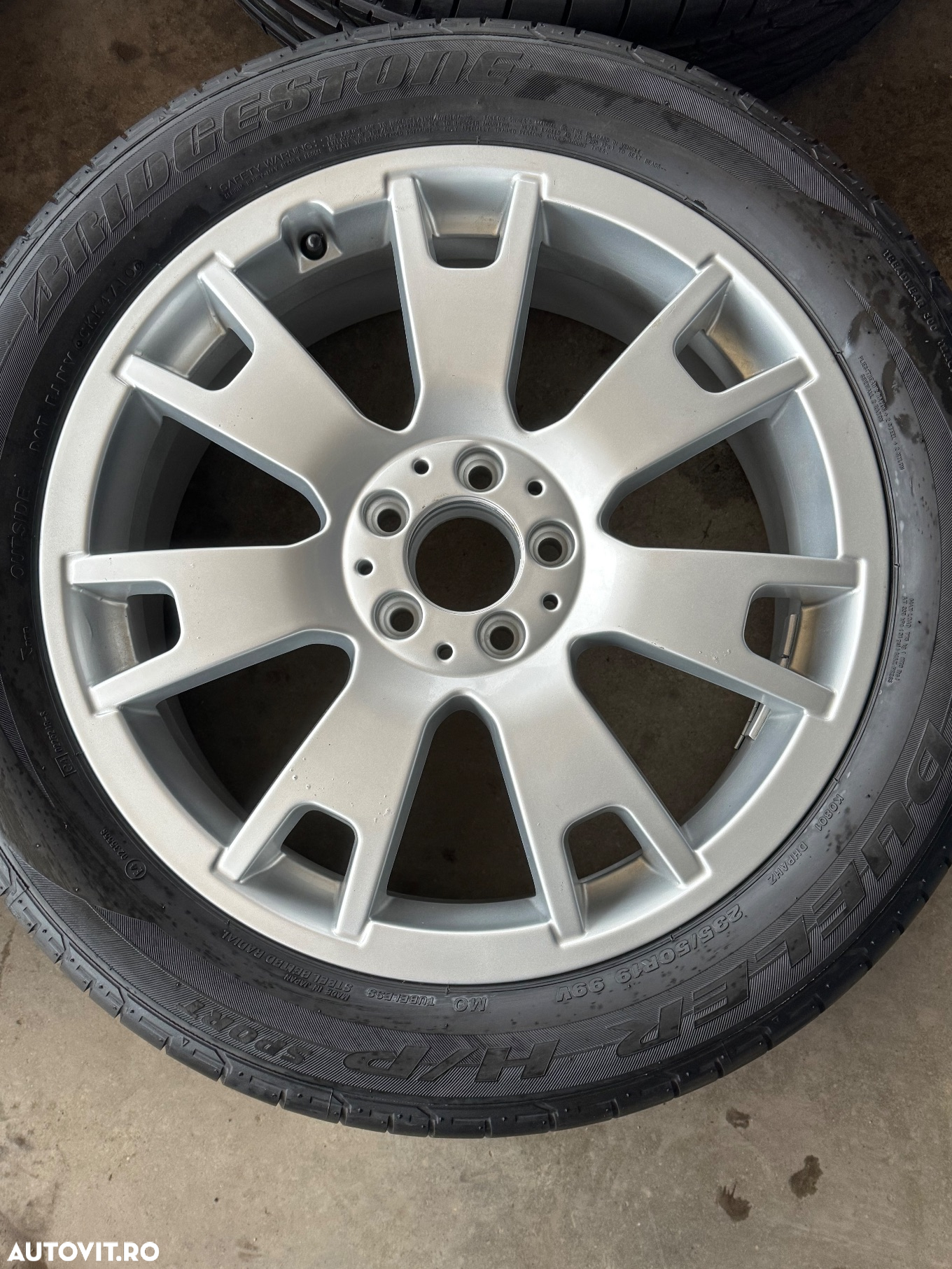 Vând jante originale Mercedes GLK pe 19” noi cu anvelope noi - 4