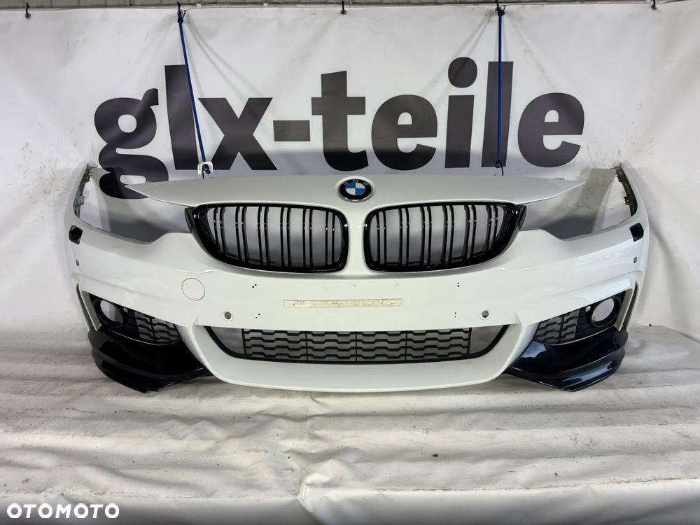 BMW 4 F32 F33 M Pakiet Zderzak Przód Przedni 4xPDC Sprysk Kolor:A300 13-17 - 1