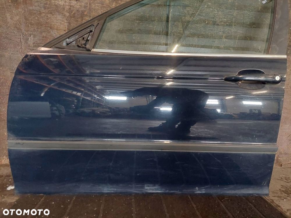 DRZWI KOMPLETNE LEWY PRZÓD BMW E46 SEDAN TOURING 263/5 DUNKELBLAU - 3