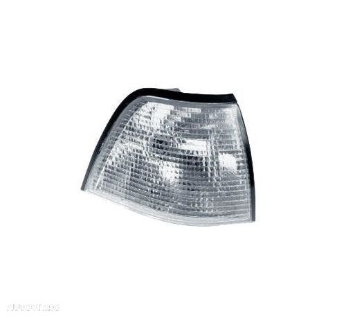 Lampa semnalizare fata Bmw Seria 3 (E36), 12.1990-03.2000, partea Dreapta, Fata, alb; fara soclu bec; Omologare: ECE, TYC - 1