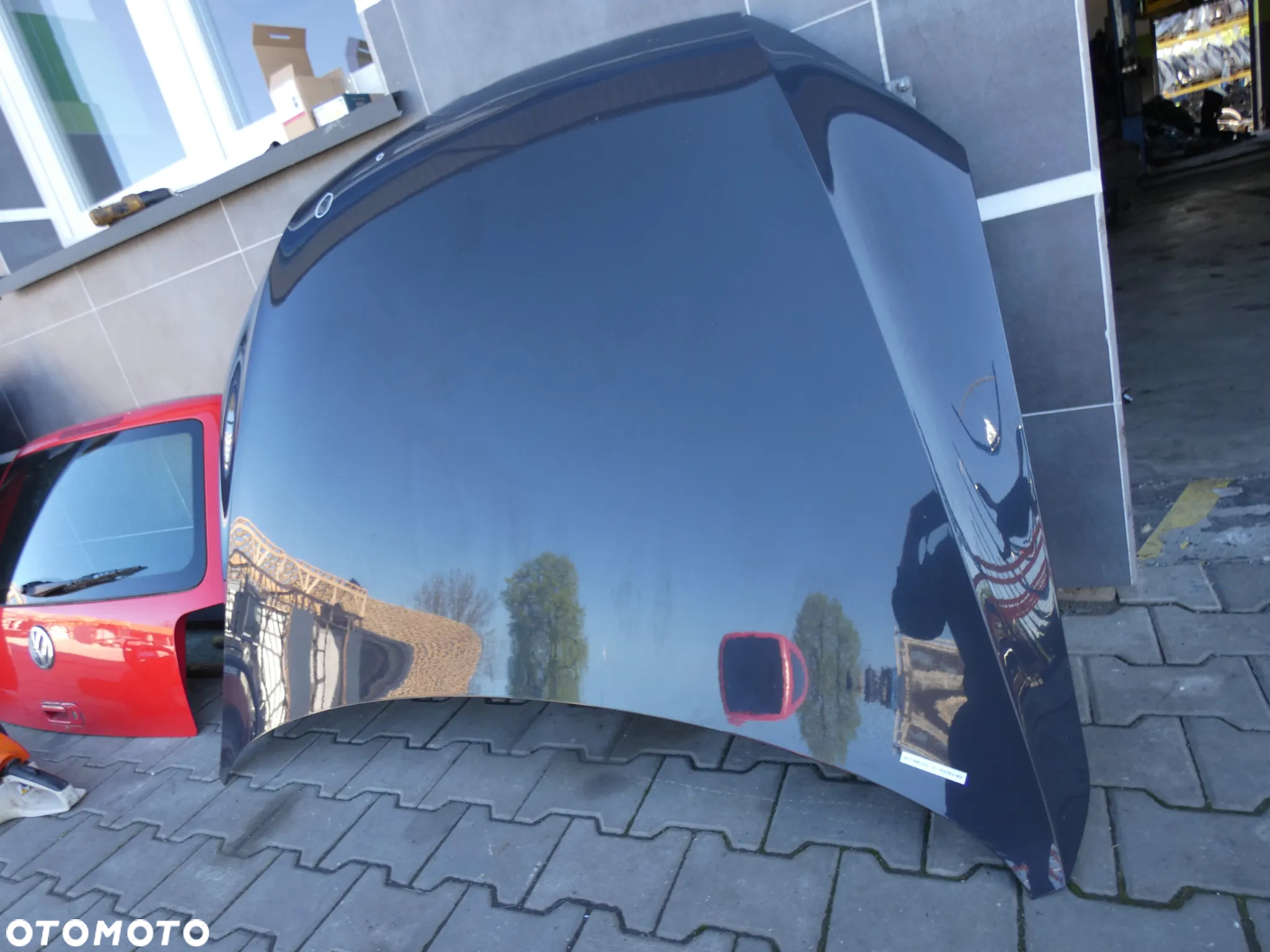 VW PASSAT B7 MASKA PRZÓD PRZEDNIA POKRYWA SILNIKA SZARA LI7F GORLICE - 2