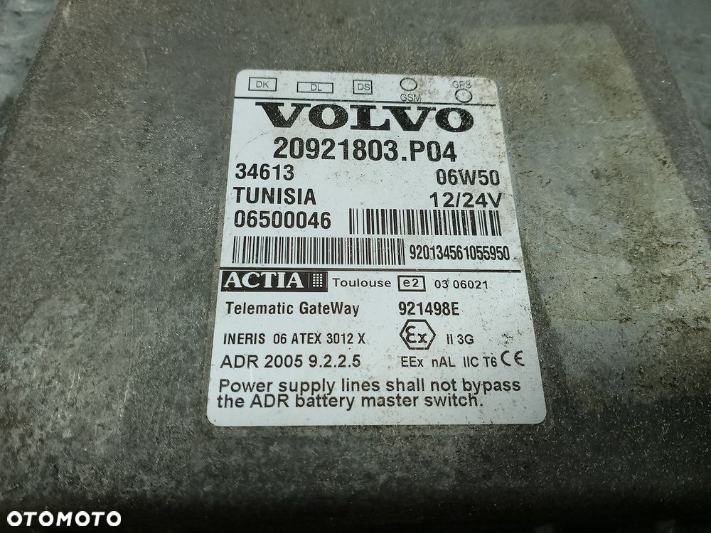 MODUŁ GPS VOLVO FH12 FH13 20921803 921498E VOLVO - 4