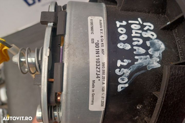 Airbag volan / sofer 5N0880201A 5N0880201A Volkswagen VW Touran 1 [fa - 5