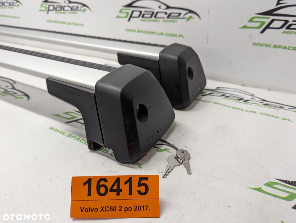 Bagażnik dachowy bazowy belki poprzeczki Oryginał Volvo XC60 2 po 2017.