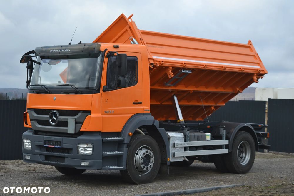 Mercedes-Benz Axor 1833 Wywrot Kiper Wywrotka NOWA Zabudowa KIPPER TECHNIK - 12