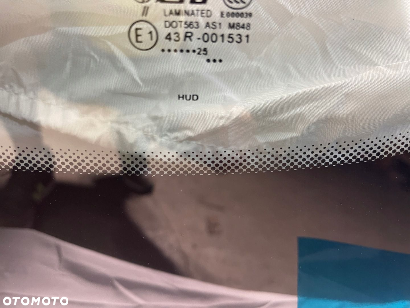 BMW X5 E70 SZYBA PRZEDNIA NOWA SENSOR KAMERA HUD 2009-2013 - 3