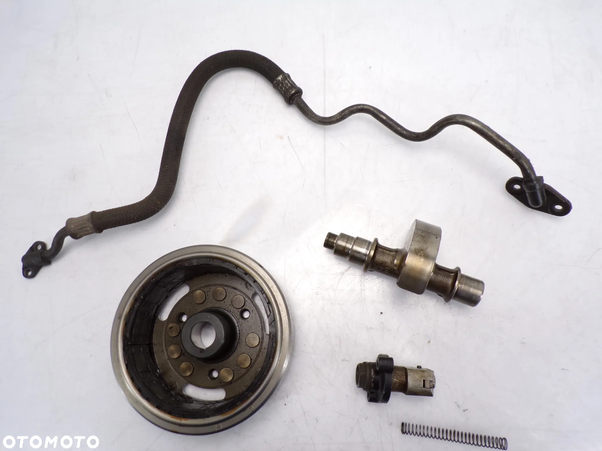 Przewód oleju wałek osłona napinacz YAMAHA XT600 2KF magneto koło zębate - 3