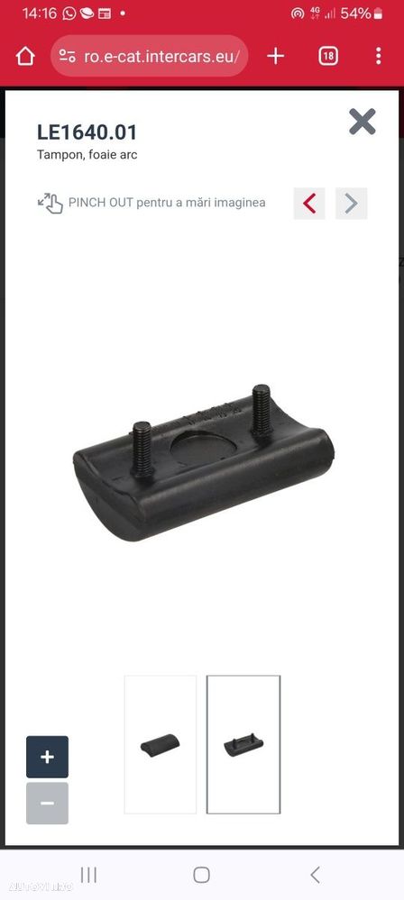 Tampon foi de arc  iveco daily - 1