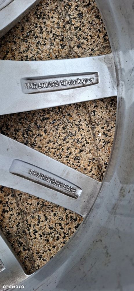 AUDI Q7 SQ7 II 4M0 felga 20" 9.0Jx20 et33 5x112 silver 4M0601025AE - 14