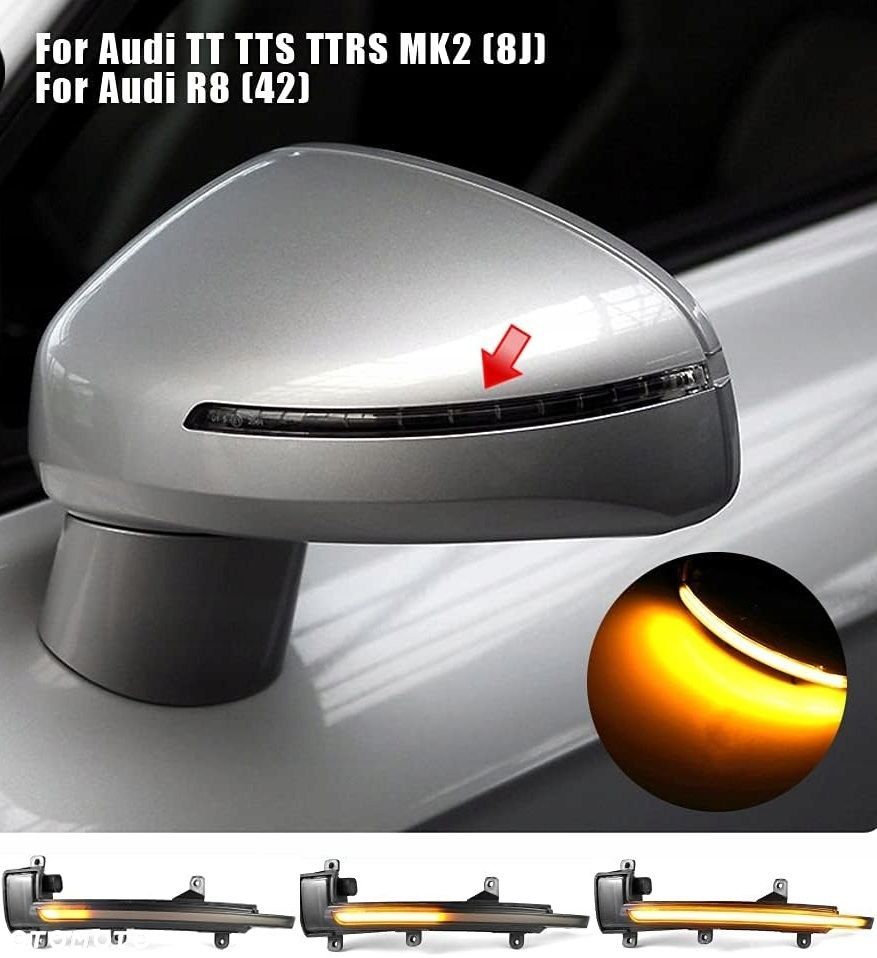 Kierunkowskazy Migacze w Lusterko kpl Led Dynamic Tuning Audi TT 8j 06- R8 - 6