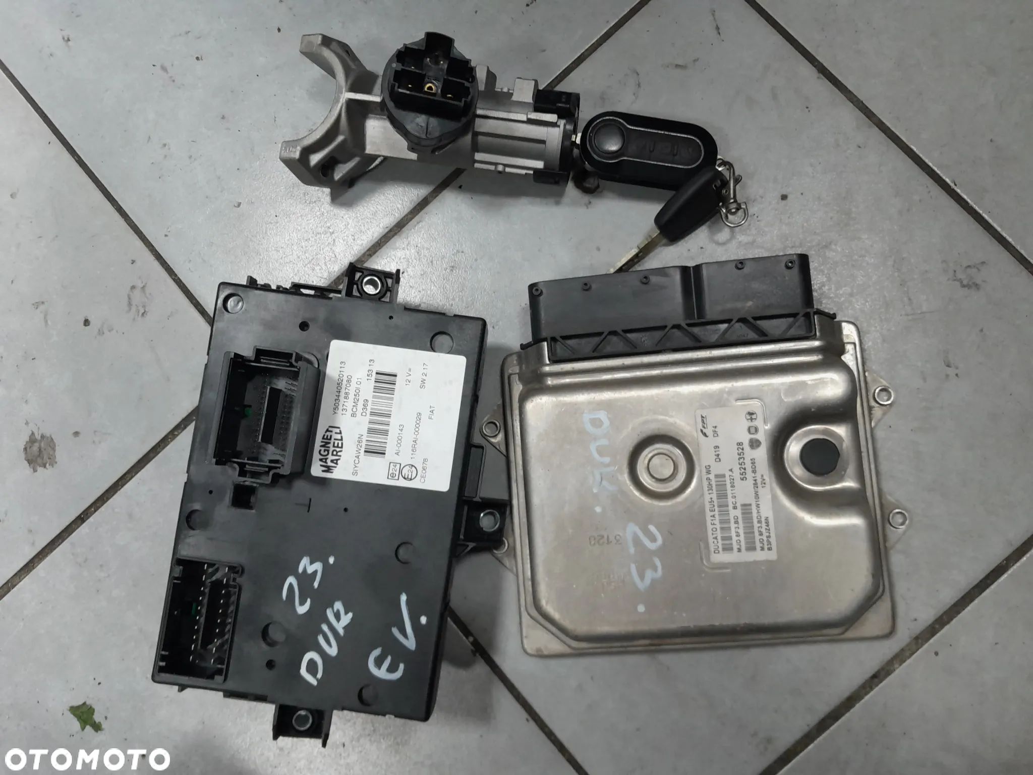 Zestaw startowy Fiat Ducato 2.3 JTD E5 55253528 - 1