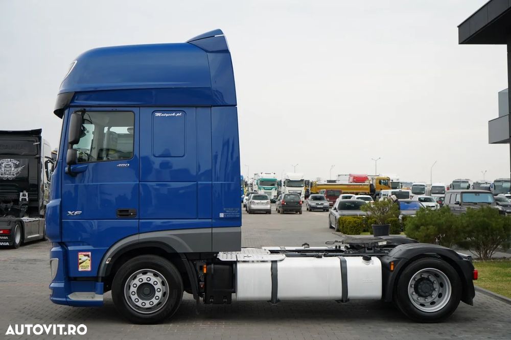 DAF XF 480 / MEGA / CABINĂ SUPER SPACE / PLATĂ JOSĂ / 2022 - 6