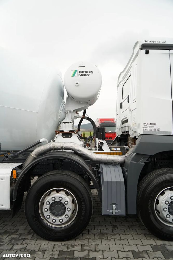 Mercedes-Benz AROCS 3540 / BETONIERĂ 9M3 / 8x4 / AUTOMATĂ / 2022 - 15