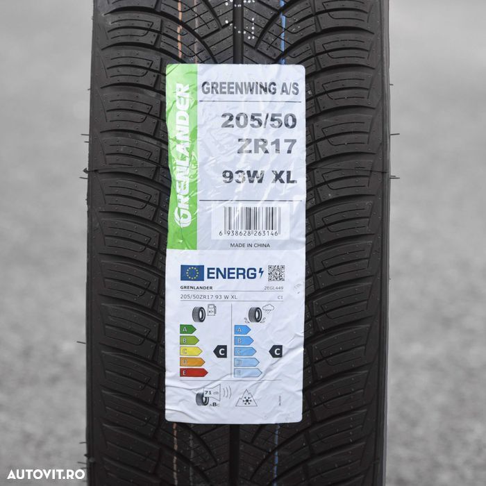 Anvelopa NOUA All Season M+S  205/50R17 Grenlander Greenwing A/S 93W XL - 2