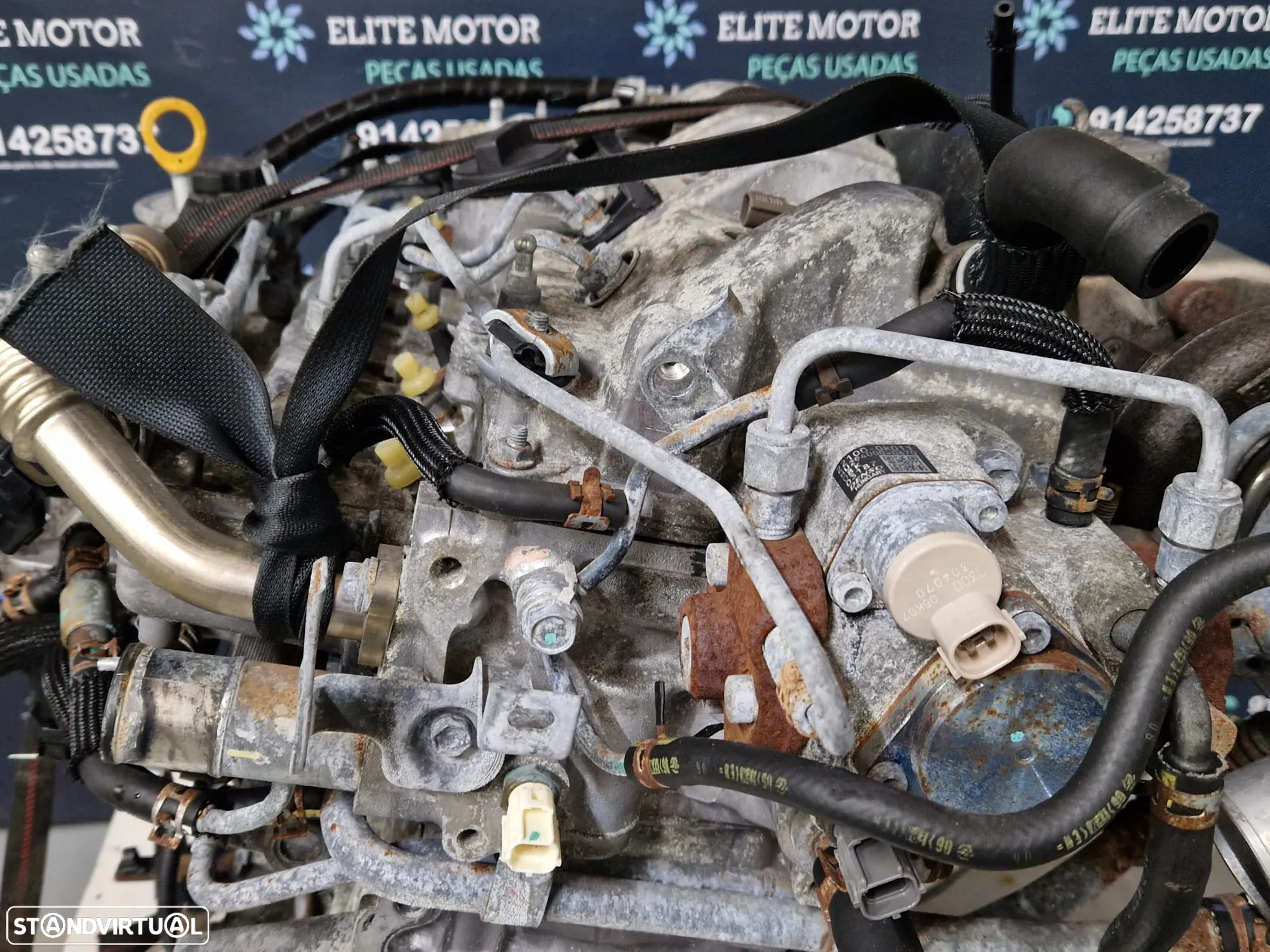Motor usado 1AD-FTV TOYOTA AVENSIS 2.0 D 126CV T25 1AD DENSO COROLLA RAV4 - 6