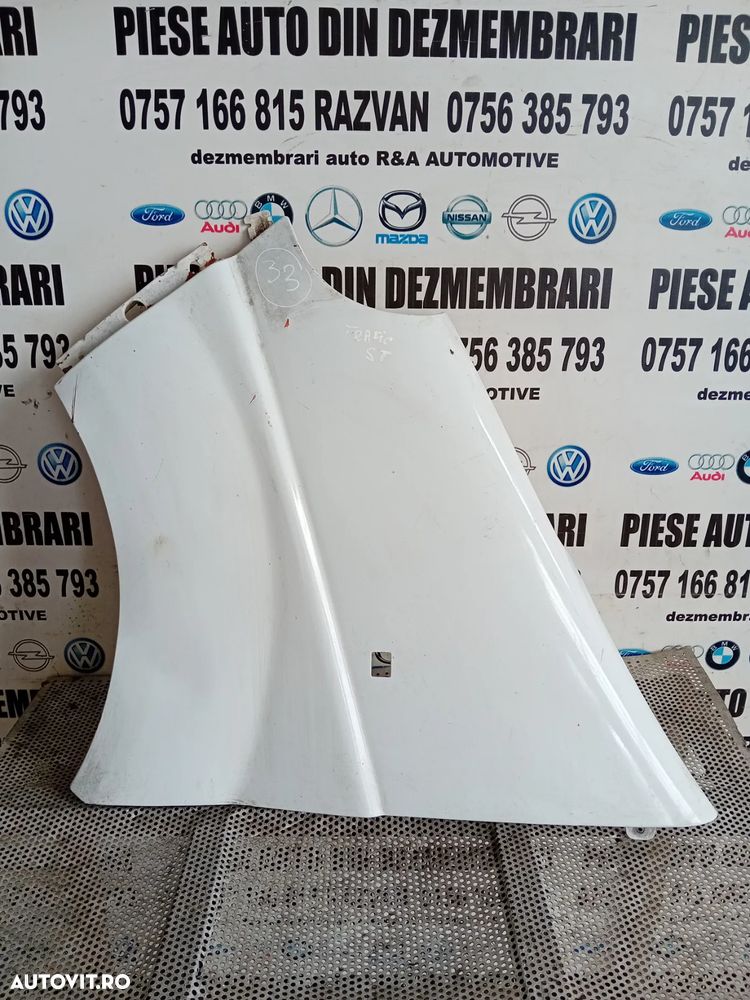 Aripa Stanga Renault Trafic Opel Vivaro Dupa 2002 LICHIDARE STOC - 1