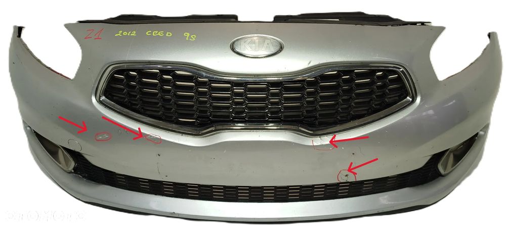 zderzak przedni przód grill KIA CEED II 12-15 9S - 1