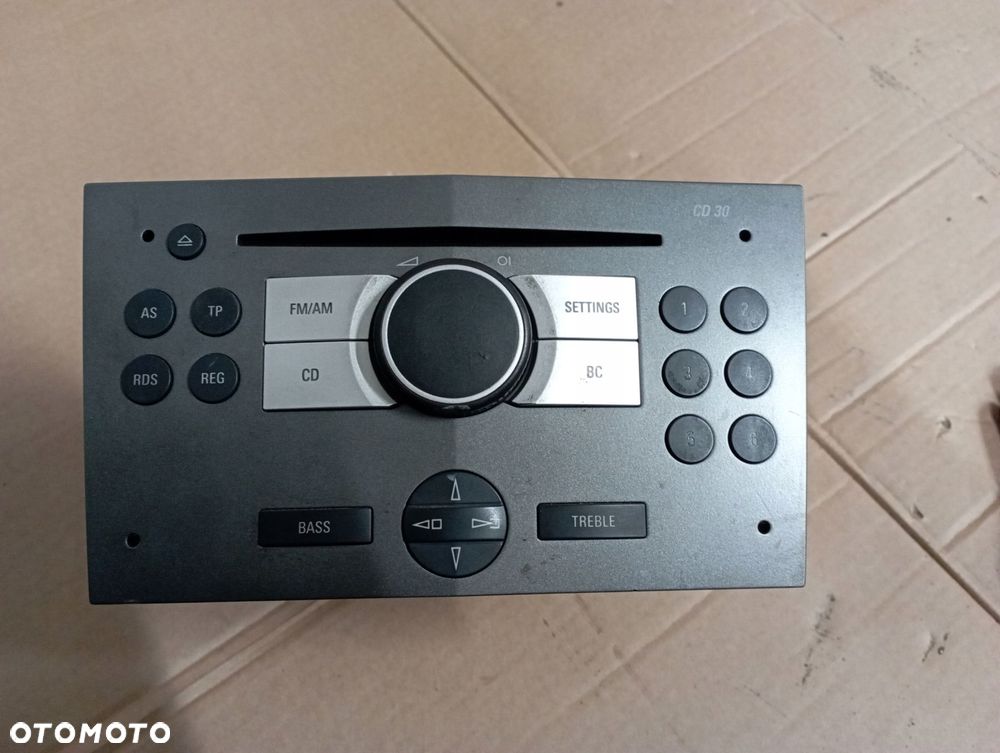 OPEL ASTRA MERIVA RADIO FABRYCZNE CD 7644221310 - 2