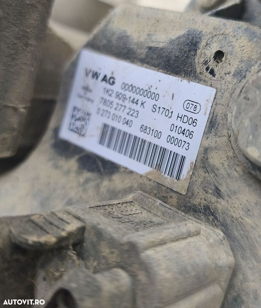 Casetă de direcție volan dreapta Volkswagen Passat B6 1K2909144K euro4 - 2