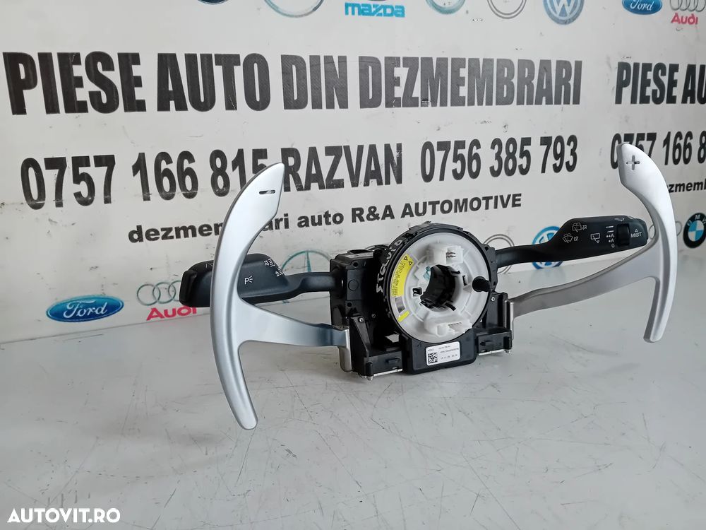 Ansamblu Spira Spirala Volan Airbag Padele Maneta Alfa Romeo Stelvio 2017-2022 Cod 01561468480 - 3