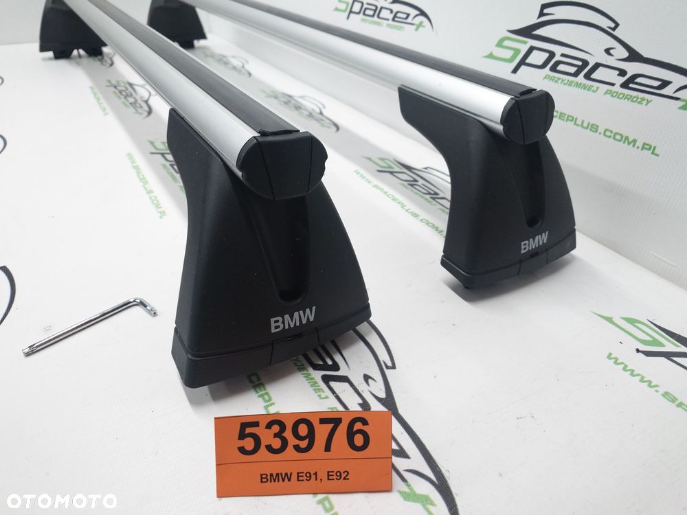 Bagażnik dachowy bazowy belki poprzeczki Oryginał BMW E91, E92 - 1