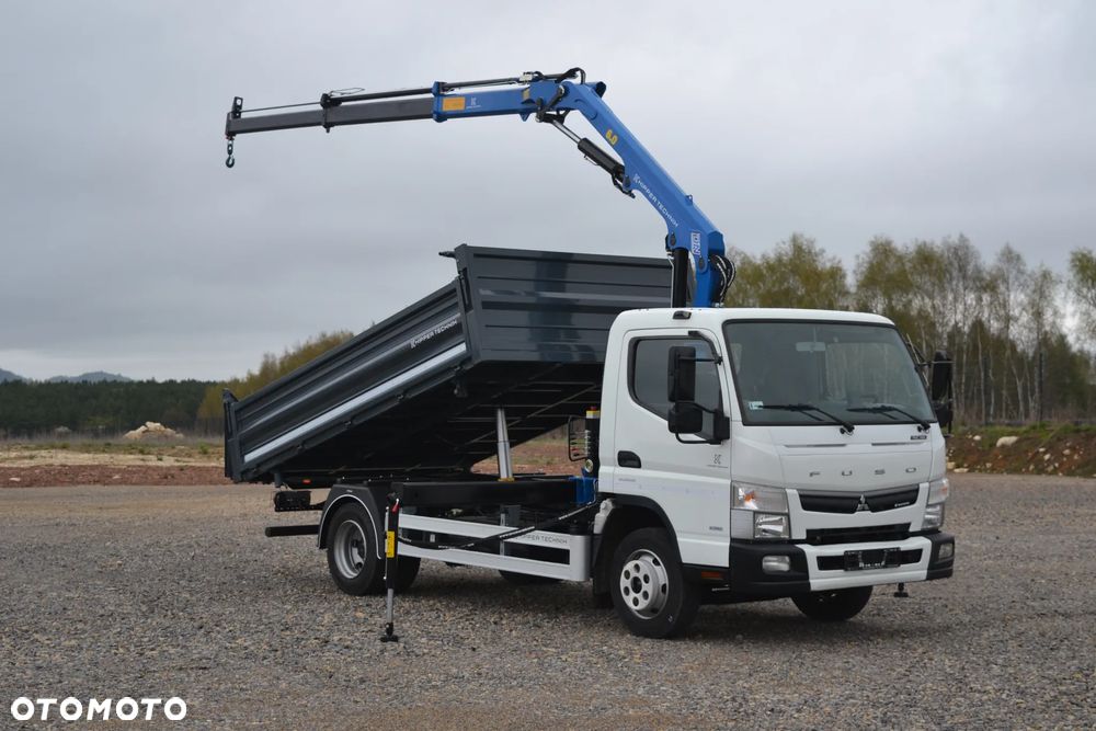 FUSO Mitsubishi Canter 9C18 Nowy Żuraw HDS HYVA HB 60E1 Nowy 3-stronny WYWROT Kiper Wywrotka - 2