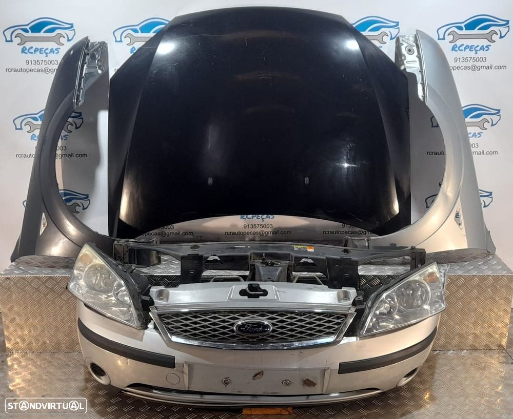 FRENTE COMPLETA FORD MONDEO III 3 MK3 CAPOT PARACHOQUES GUARDA-LAMAS OTICAS RADIADOR VENTILADOR FRENTE FIBRA REFORÇO - 1