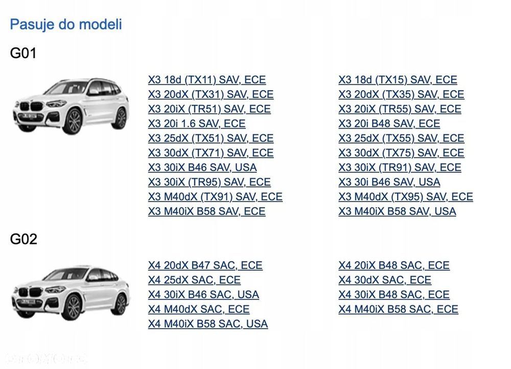BMW X3 G01 X4 G02 GAŁKA WYBIERAK LEWAREK BIEGÓW - 2