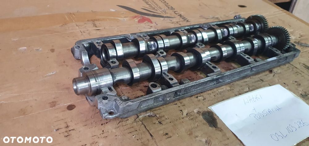 Wałki głowicy wałek mocowanie ssący wydechowy VW Audi Skoda Seat 2.0 TDI 03L103286 - 4