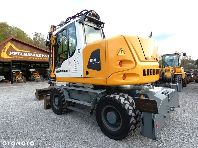 Liebherr 914 Compact / Super Stan / Speeder 30km/h / Łapy + pług / - 5