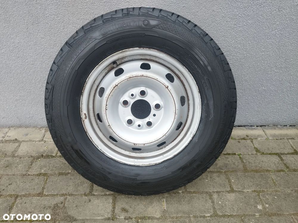 Koło felga opona zapas Ducato Jumper Boxer 06r- 215/70 R15 Continental VanContact 100
