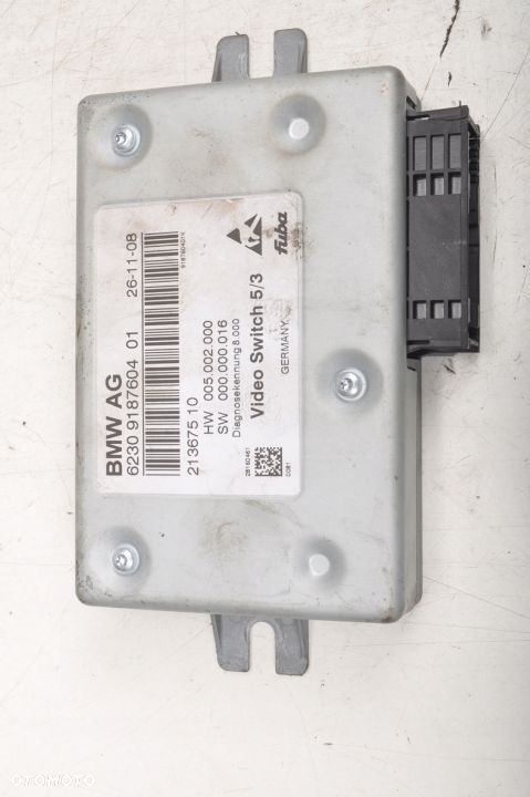 BMW 7 F02 MODUŁ STEROWNIK TV 9187604 - 1