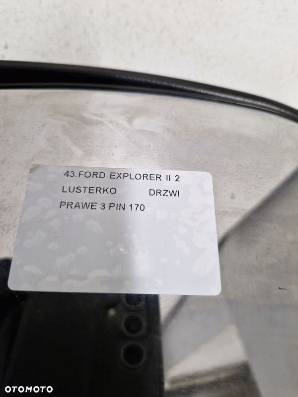 ford explorer ii 2 lusterko drzwi prawe 3 pin - 11