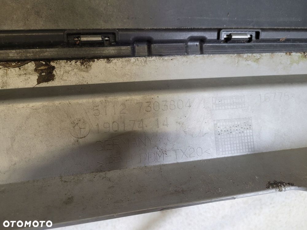 Bmw X1 E84 LIFT dokładka zderzaka tył BEZ PDC - 6