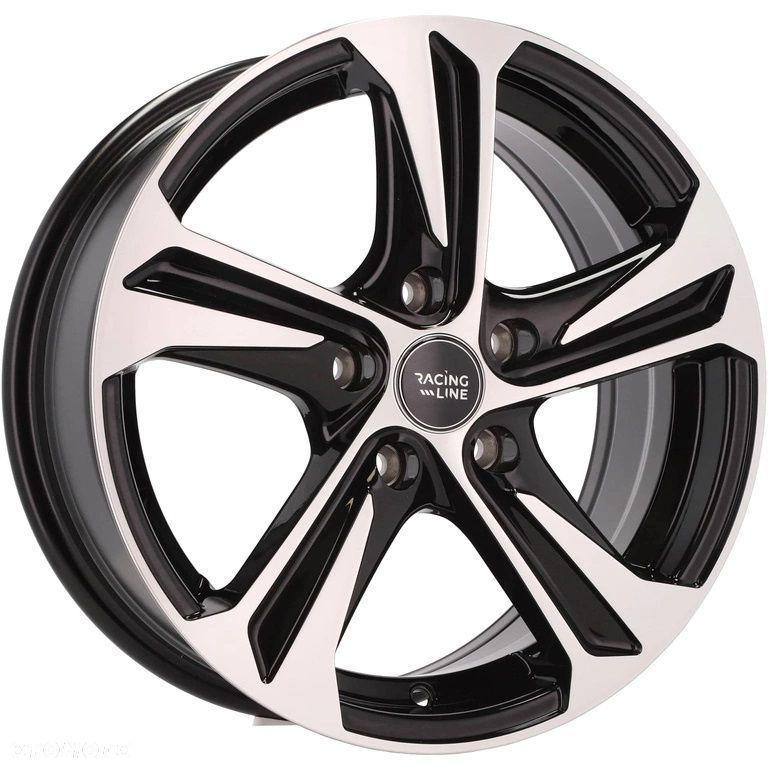 4x Felgi 16 m.in. do FIAT 500X JEEP Compass Renegade OPEL Adam Astra H Meriva Vectra - B1242 - 6