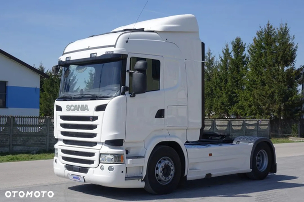 Scania R450 STREAMLINE / EURO 6 / AUTOMAT / RETARDER / LODÓWKA/ 2 ZBIORNIKI / PODUSZKI PRZÓD I TYŁ