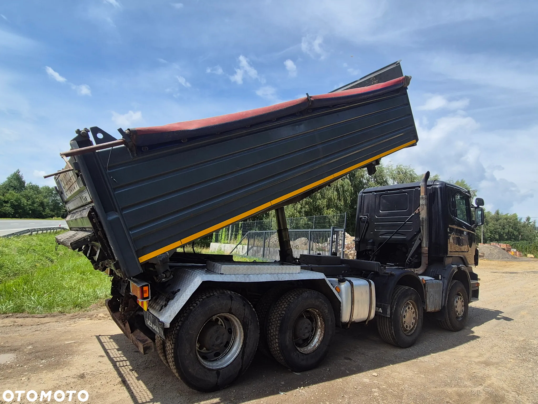 Scania R 8x4 wywrotka Hydroburta - 3