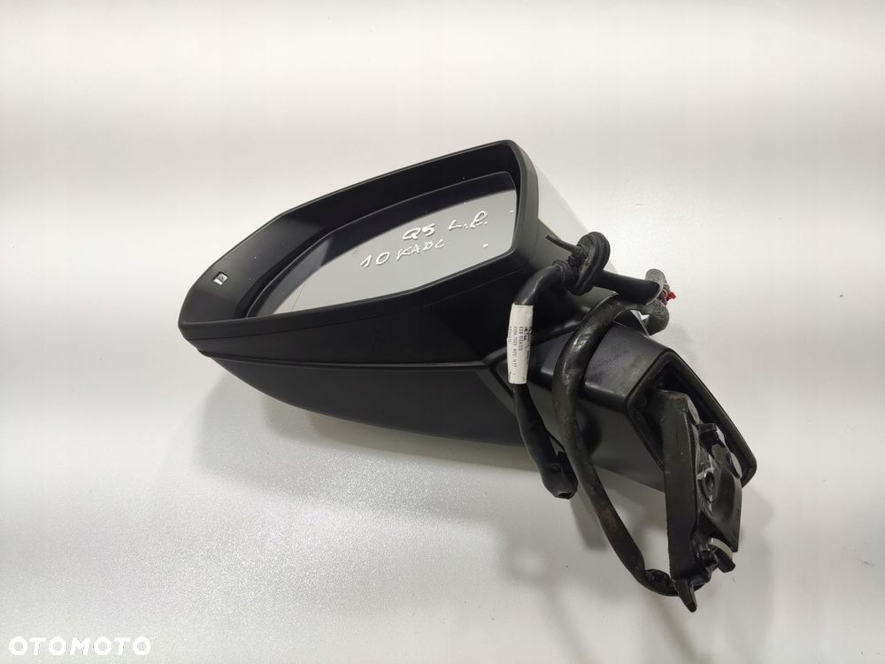 lusterko lewe elektryczne audi q5 ii 80a 2016-2020 10 kabli europa - 2